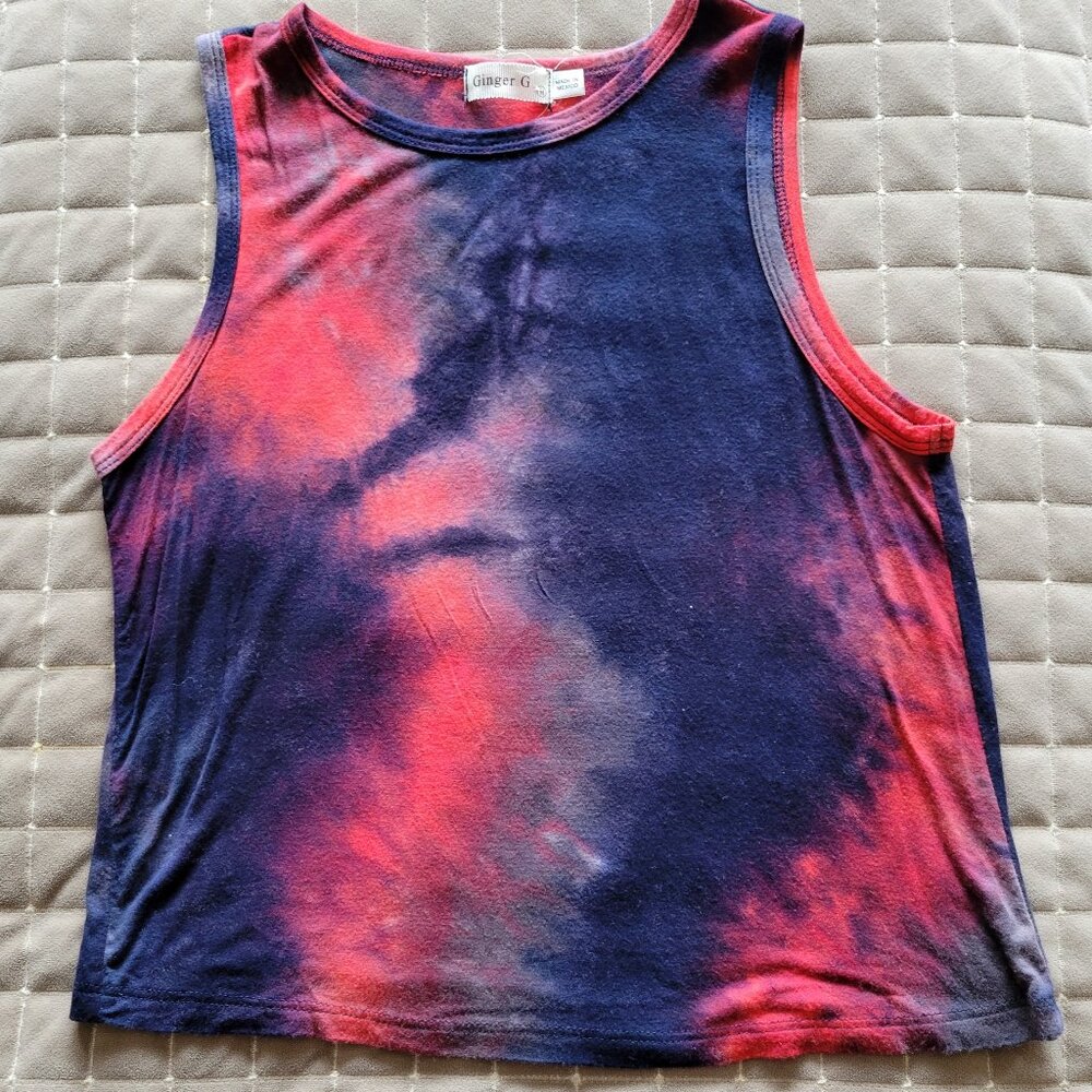 Tie-Dye Sleeveless Tank